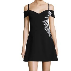 Cinq a Sept black cocktail dress.